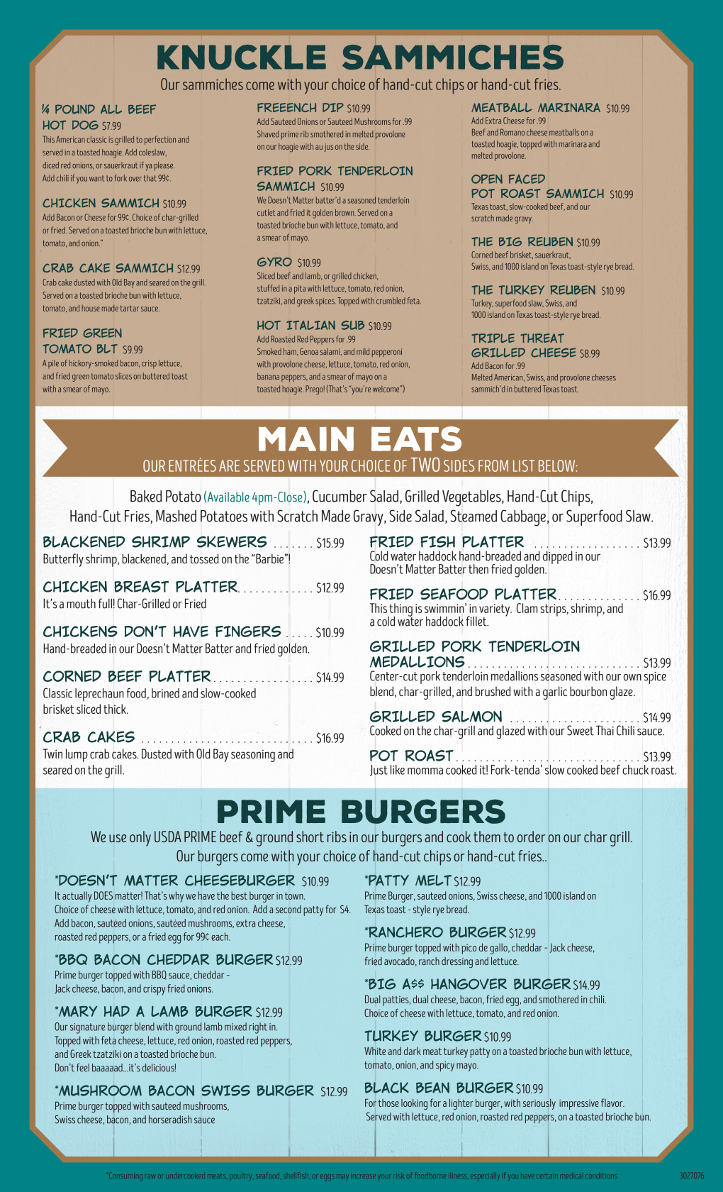Mb location doesn t matter bar grill